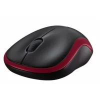 Мышь Logitech M186 (черный/красный) фото 2
